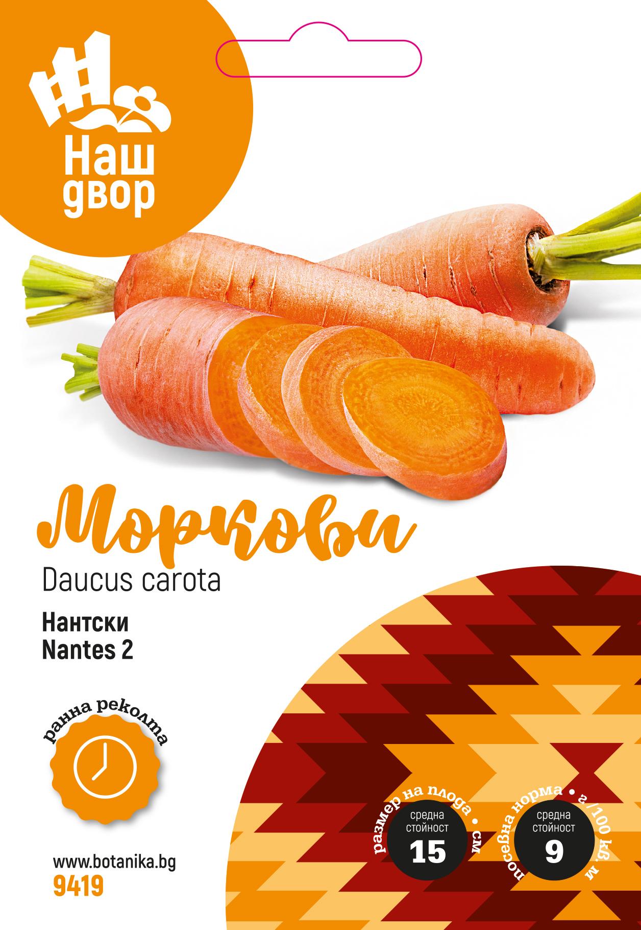 Моркови Нантски 1+1