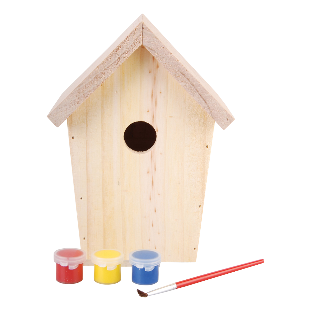 Къща за птици (+боички за оцветяване)